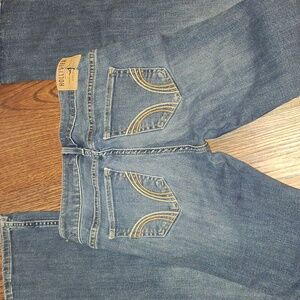 Hollister Women's Classic Blue Boot Cut Jeans